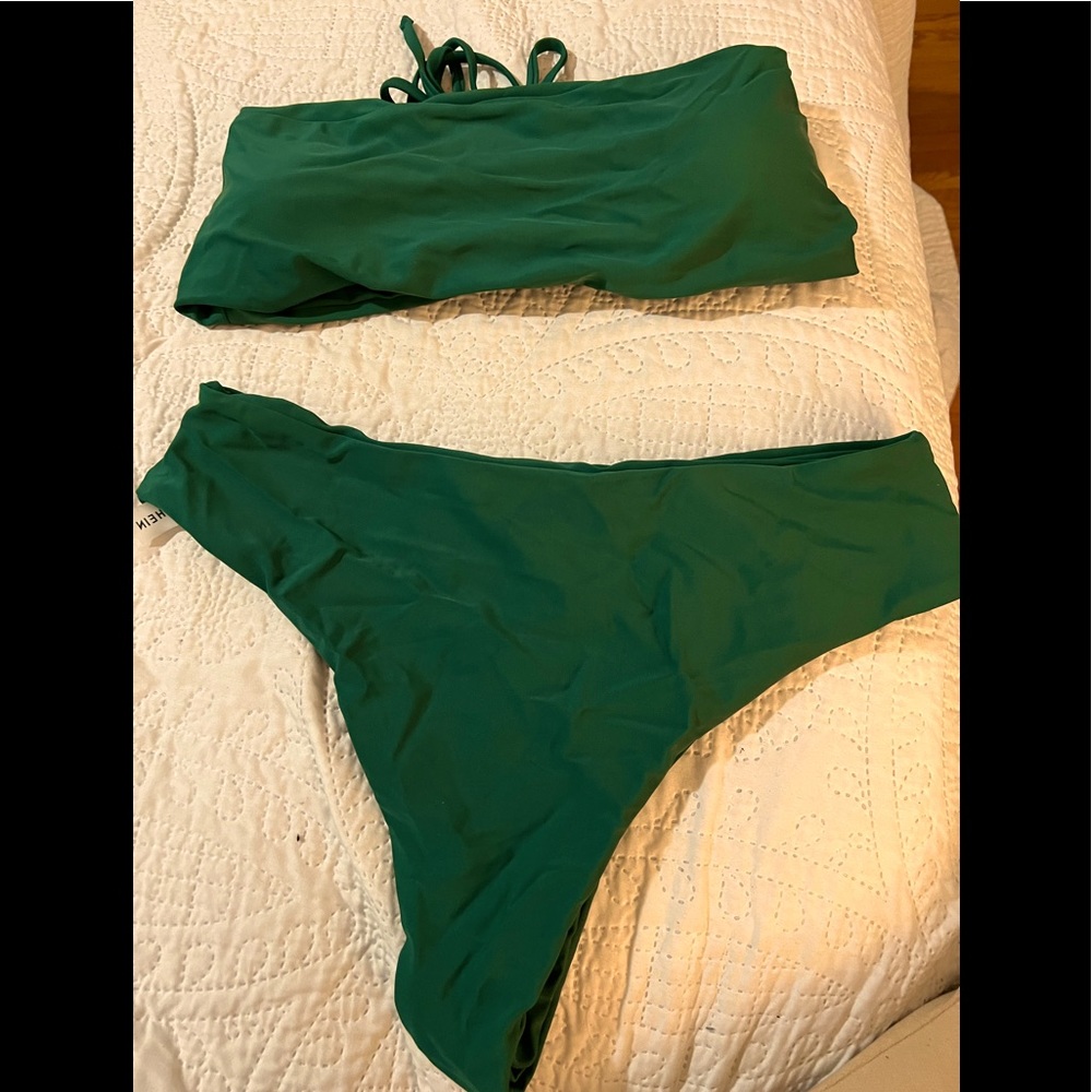 Green bikini